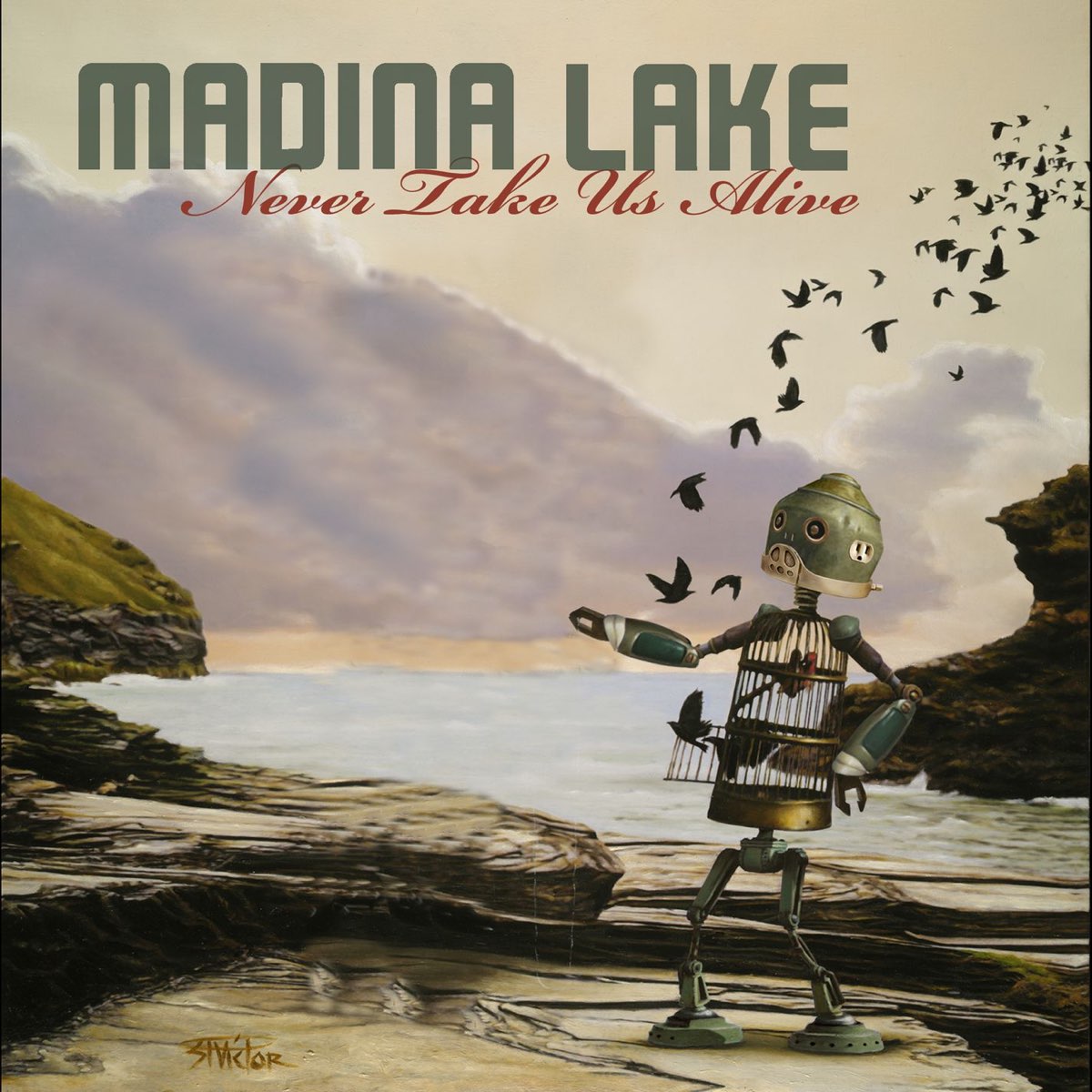 Madina LAke - Never Take Us Alive album cover