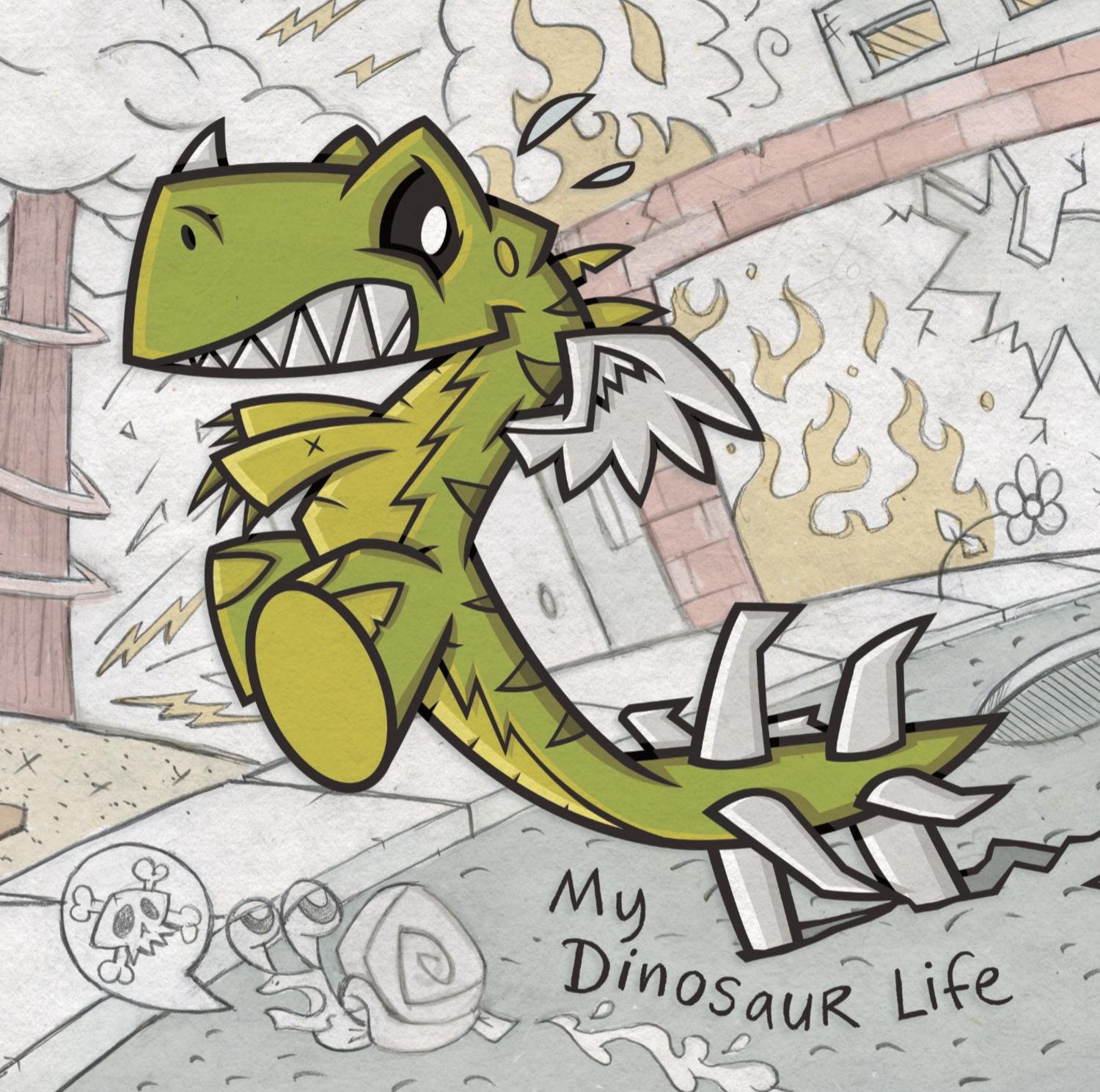 Motion City Soundtrack - My Dinosaur Life album cover
