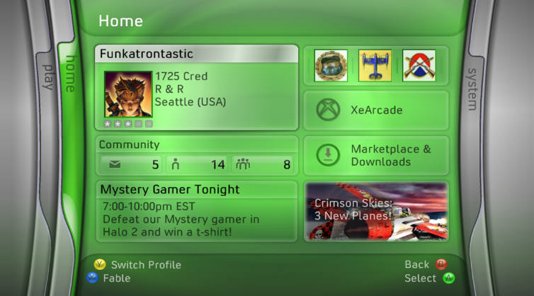 early Xbox design