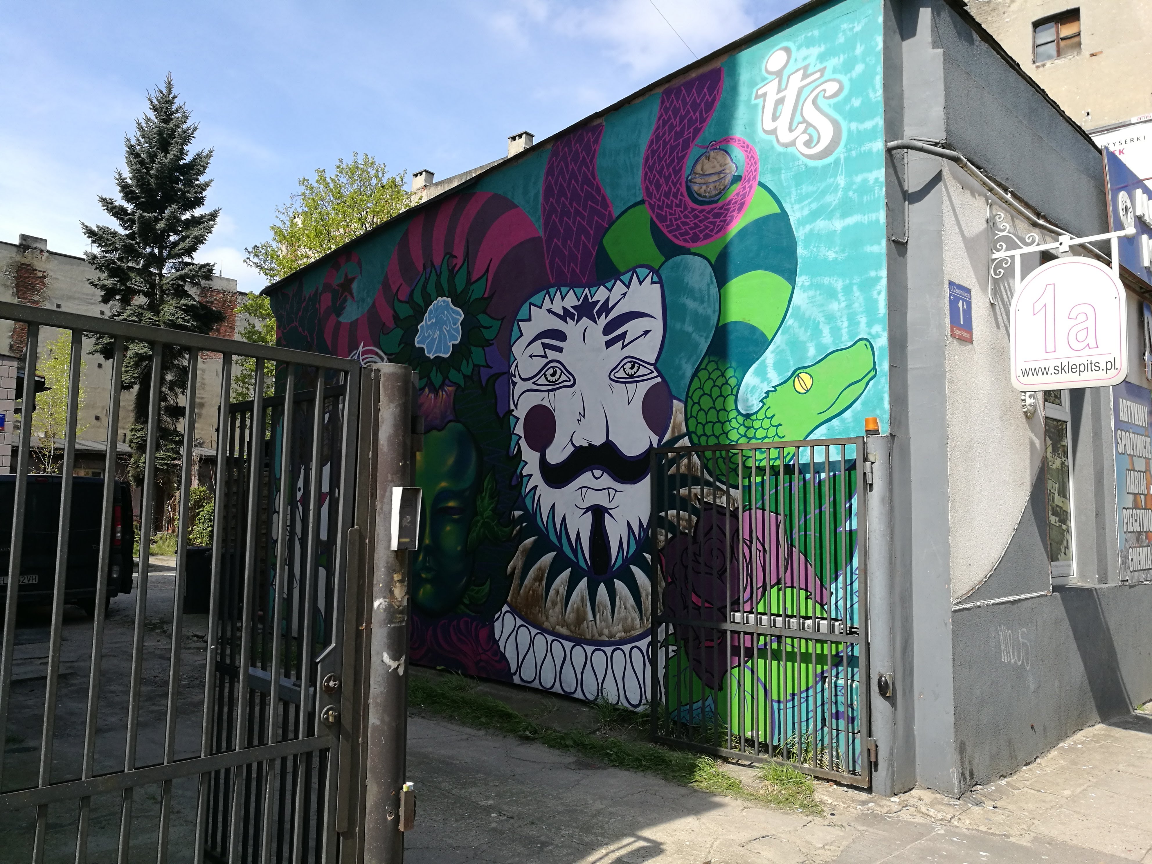 Street art from Lodz