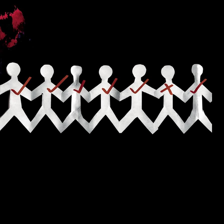 Album cover for One-X by Three Days Grace